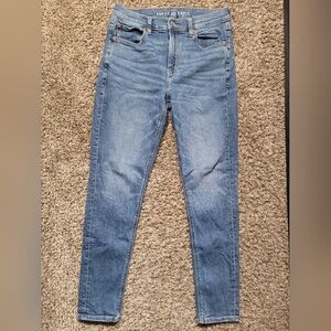 american eagle size 8 regular 90s skinny jeans